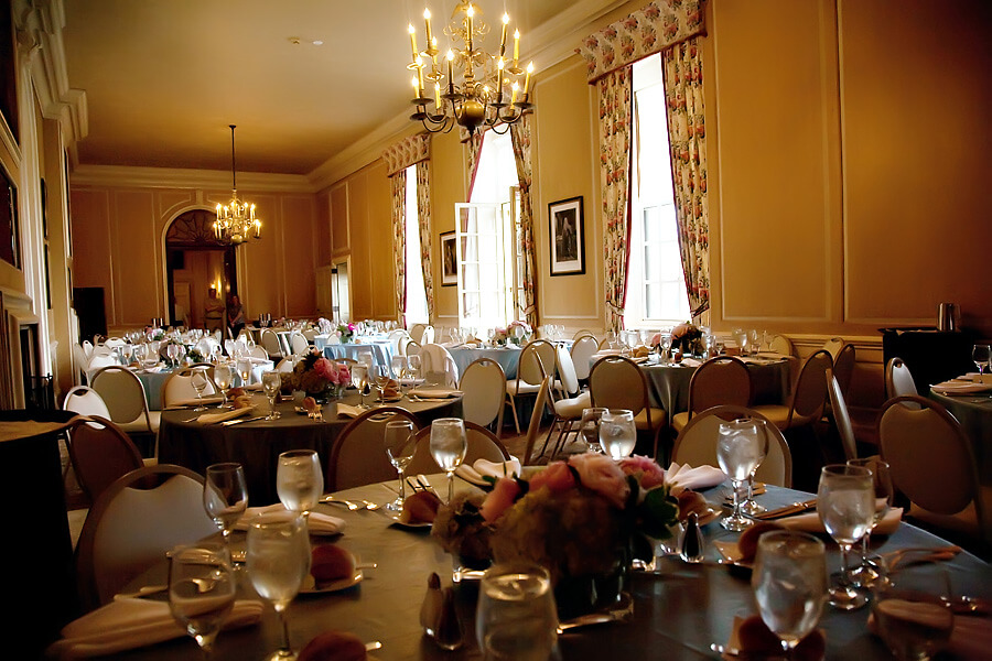 A photo of a reception at Castle Inn