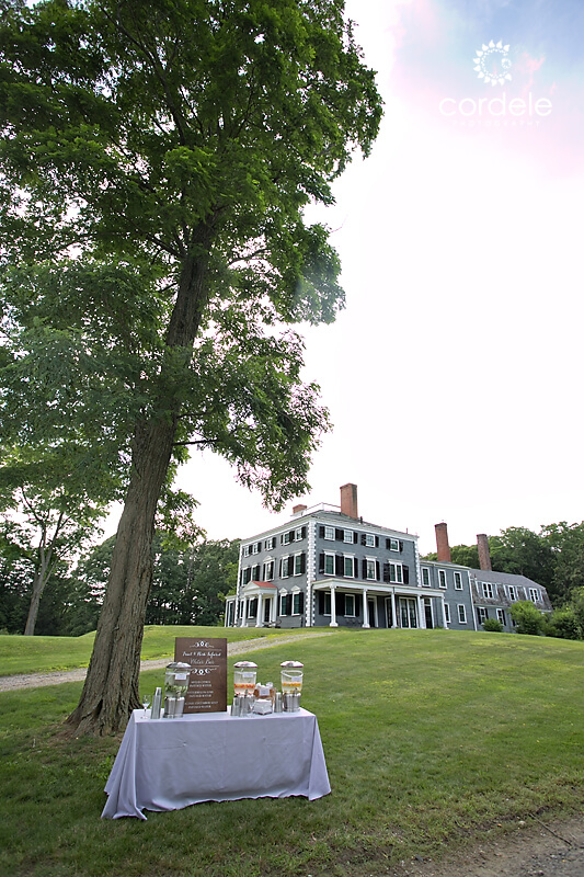 Drink Station outside Codman Estate