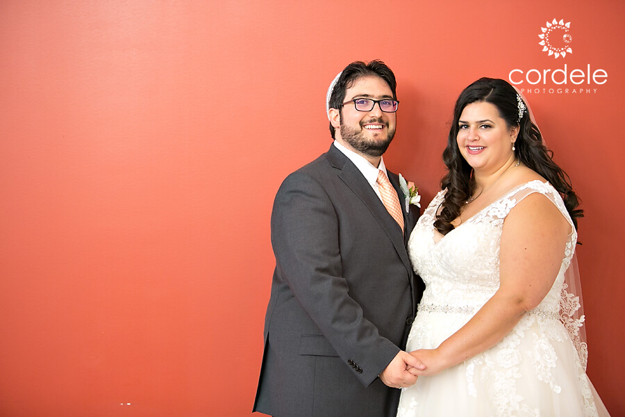 Bride and Groom portrait