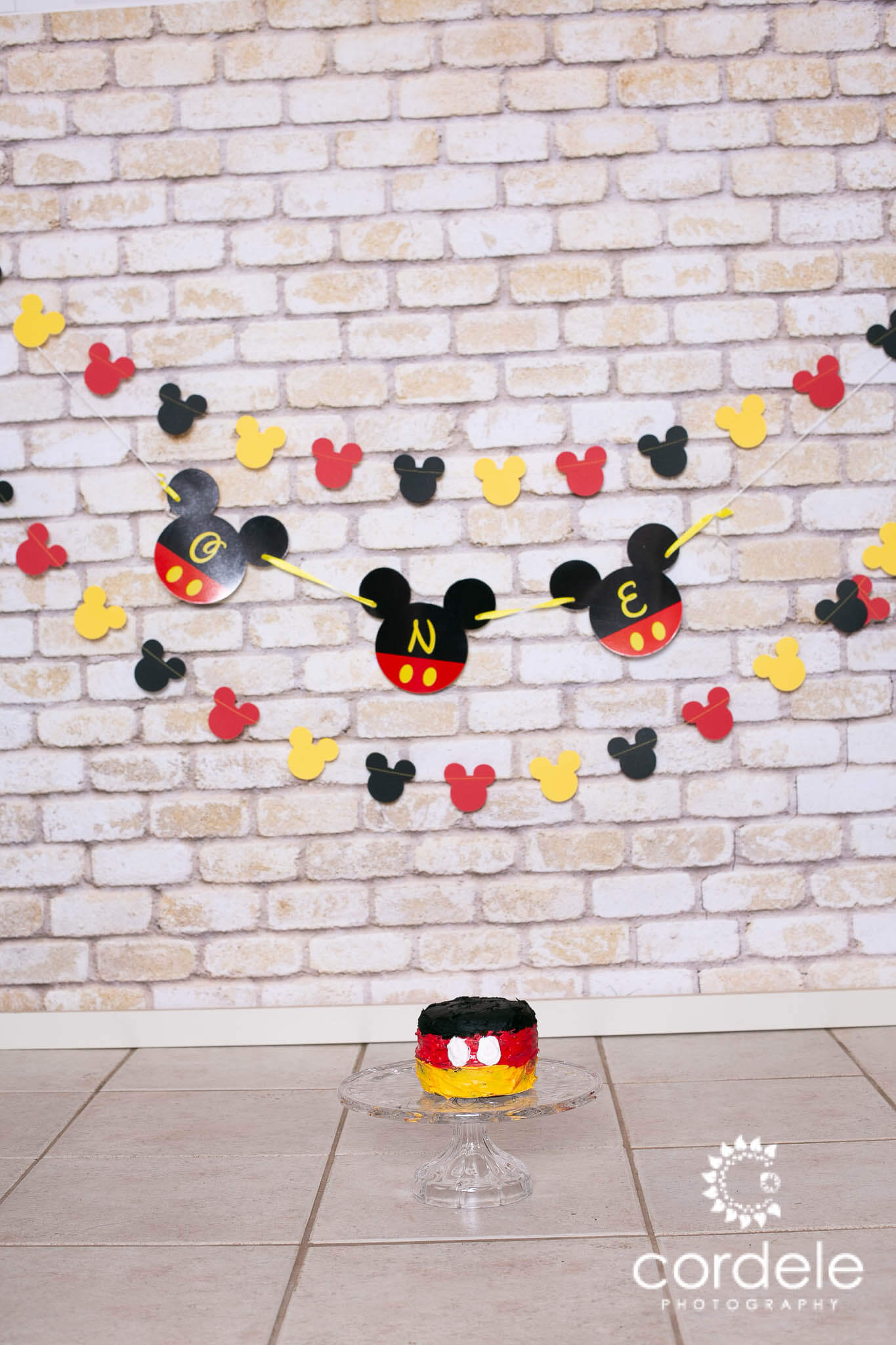 Mickey Mouse Theme for Cake Smash Sessions